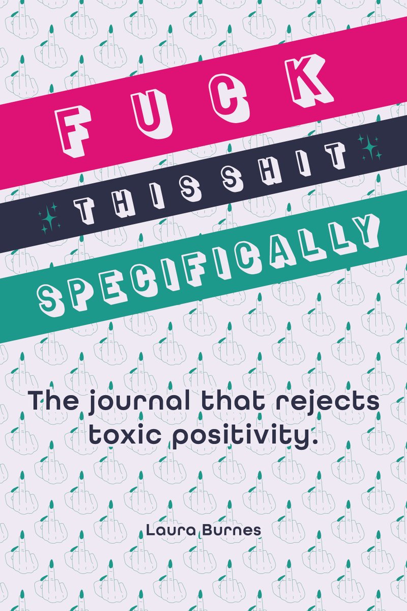 OkayishAF's tweet photo. ๐ Did you hear the news? Fuck This Shit Specifically: The Gratitude Journal That Rejects Toxic Positivity is officially out in the wild! Grab yours now and let's redefine gratitude together! ๐
https://t.co/rrtjnBL5TM
#Gratitude #OkayishAF #JournalRelease https://t.co/4Lv5oIdclu