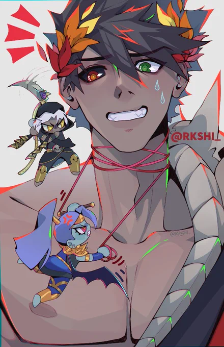 hell's cutest headache #Hades #zagreus 