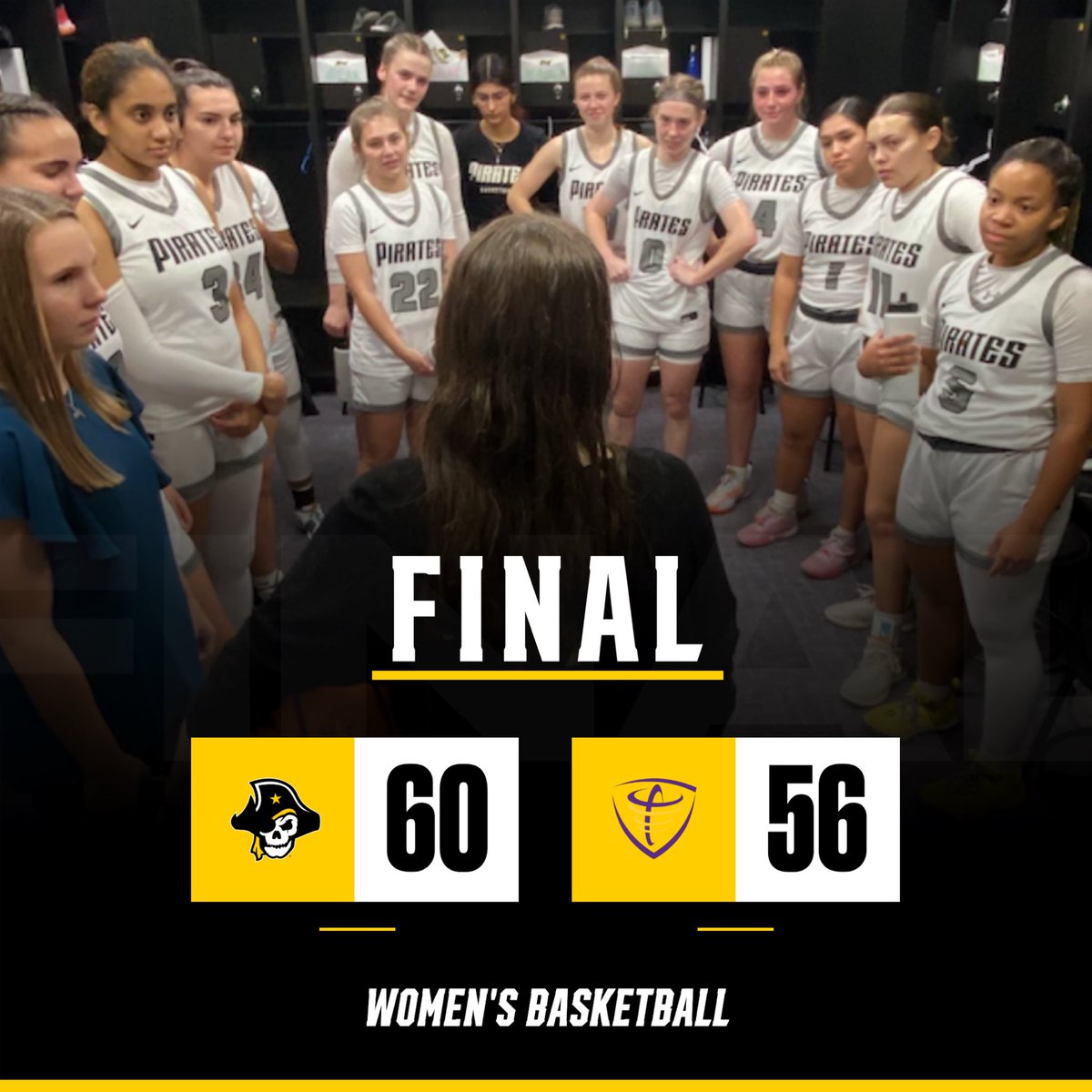 SUPirates's tweet image. 🏀 BIG congrats to HC Caitlin Kriesel-Bigler for earning her first career win as a head coach &amp;amp; to Women’s Basketball for completing the comeback versus Concordia to secure their first win of the ‘23-‘24 Season!