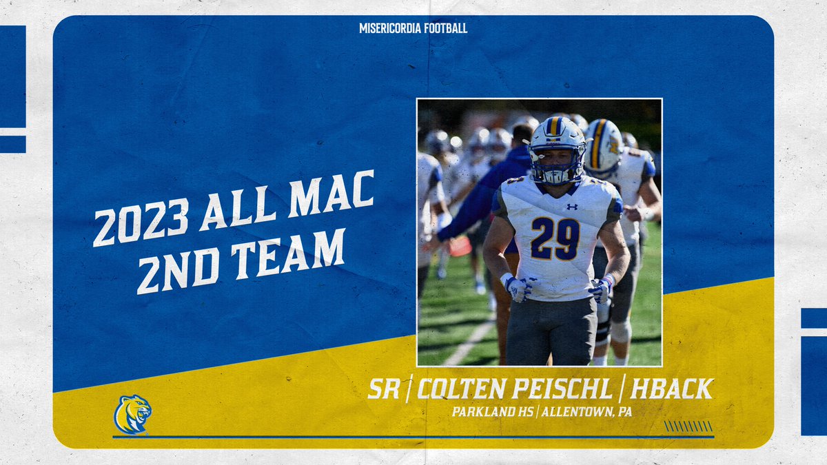 Congratulations to SR Captain HBack Colten Peischl (<a href="/ColtenPeischl40/">Colten Peischl</a>) on being named 2nd Team ALL MAC
#BeBIGTIMEWhereYouAre