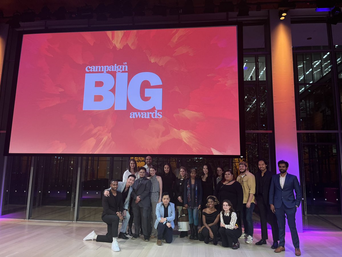 Surrounded by creative minds shaping the future! Thank you to all of the jurors who brought their expertise, passion and creativity to the #CampaignUSBIGAwards
