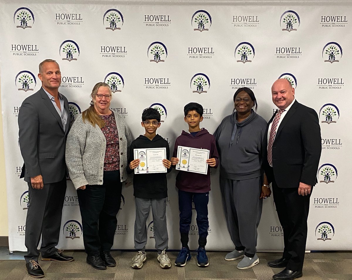 Congratulations to Shreyaan and Nivaan Pai, STEAM Tank State Competition 2nd Place Winners with Team “Smarrrbage”! #HTPSLearnerSuccess #HTPSTalentTeams #HTPSSustainable #HowellLeads <a href="/HowellTwpNewbry/">Newbury Early Learning Center</a>