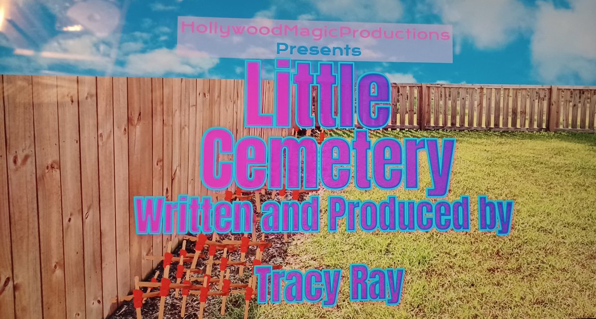 Coming soon... A short film about  a little girl,  dead animals,  blue skies, and stuff. #horrorwriter #shortfilm #everyonedies #tracyrayauthor #littlecemetery #comingsoon #independentfilm #independenthollywood #independenthorror