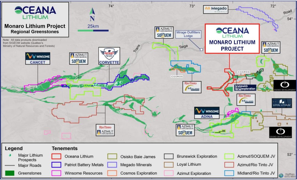 Oceana Lithium tweet media