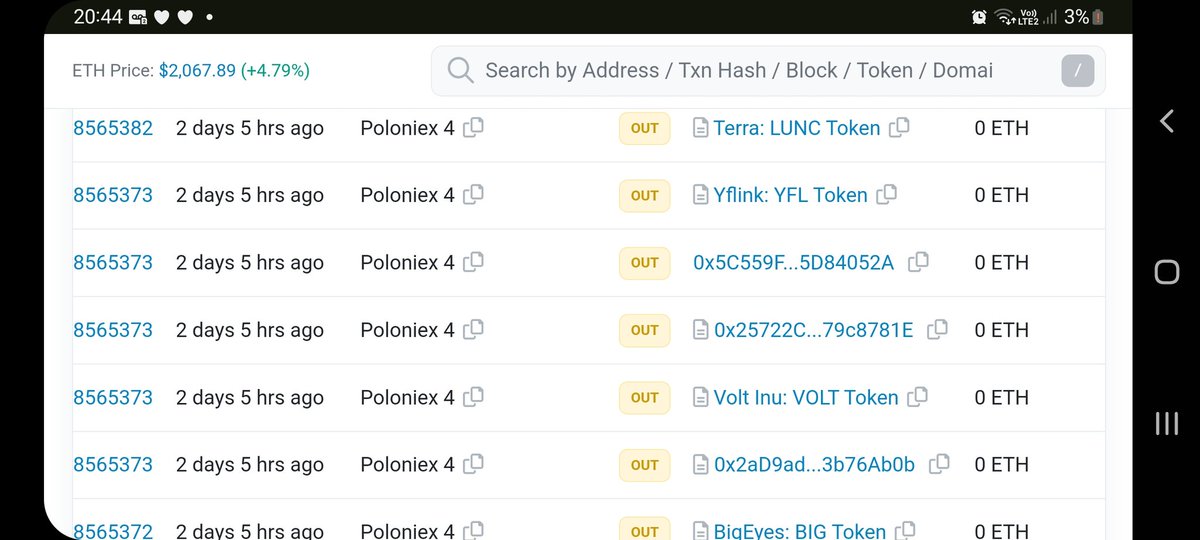 wrappedpussy's tweet photo. $wluna value 0 ETH ?? @ethereum @VitalikButerin #etherscam Lunc?? Wtf https://t.co/fd6q1kcZRI