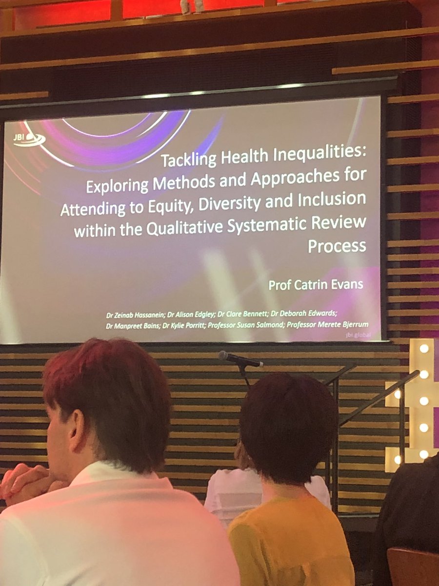 First rapid fire session presented by @Catrin_notts on equity ...