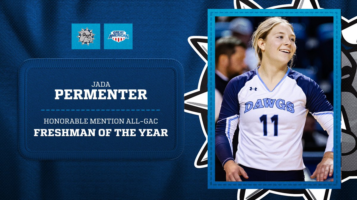FRESHMAN OF THE YEAR. She doesn't play like a freshman.. 🤷‍♀️

Congrats, Jada!! 🐶🏐