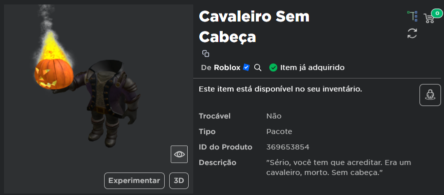 Como ficar sem cabeça no Roblox