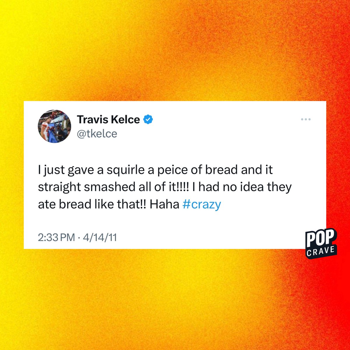 PopCrave's tweet image. Social media users have resurfaced an old Travis Kelce tweet.