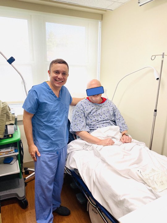 “No side effects whatsoever.” Treatment #2 of the first-in-human Phase I trial of our novel bladder cancer-specific nanoparticle today. Thank <a href="/DrJDGaristo/">JD Garisto, MD</a> for the great work! Thank <a href="/MattMossanen/">Matthew Mossanen</a> for working on opening this trial <a href="/BrighamWomens/">Brigham and Women's Hospital</a>