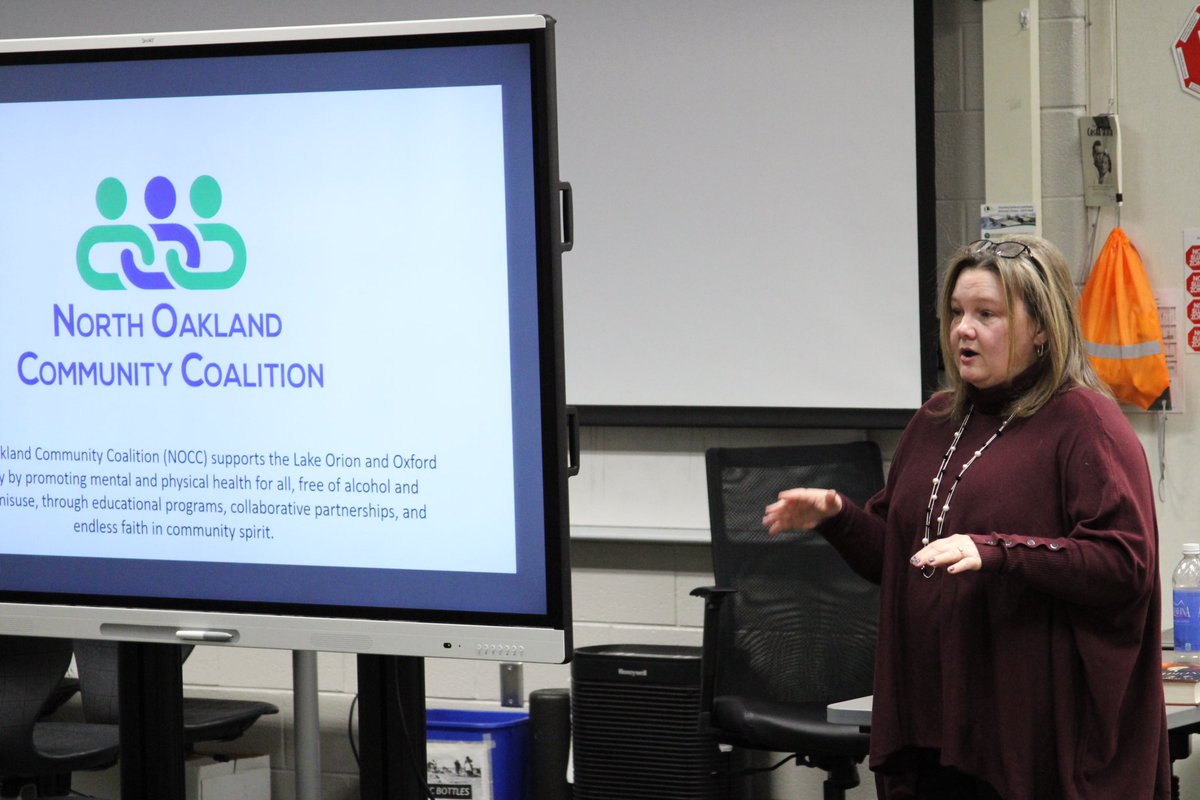 Thank you to <a href="/NOCCMI/">NOCC</a>, which partnered with LOCS for tonight’s Parent University presentation on vaping. The families in attendance learned about vaping’s effects and signs about student behavior. Useful resources will be shared with the community in the coming days.