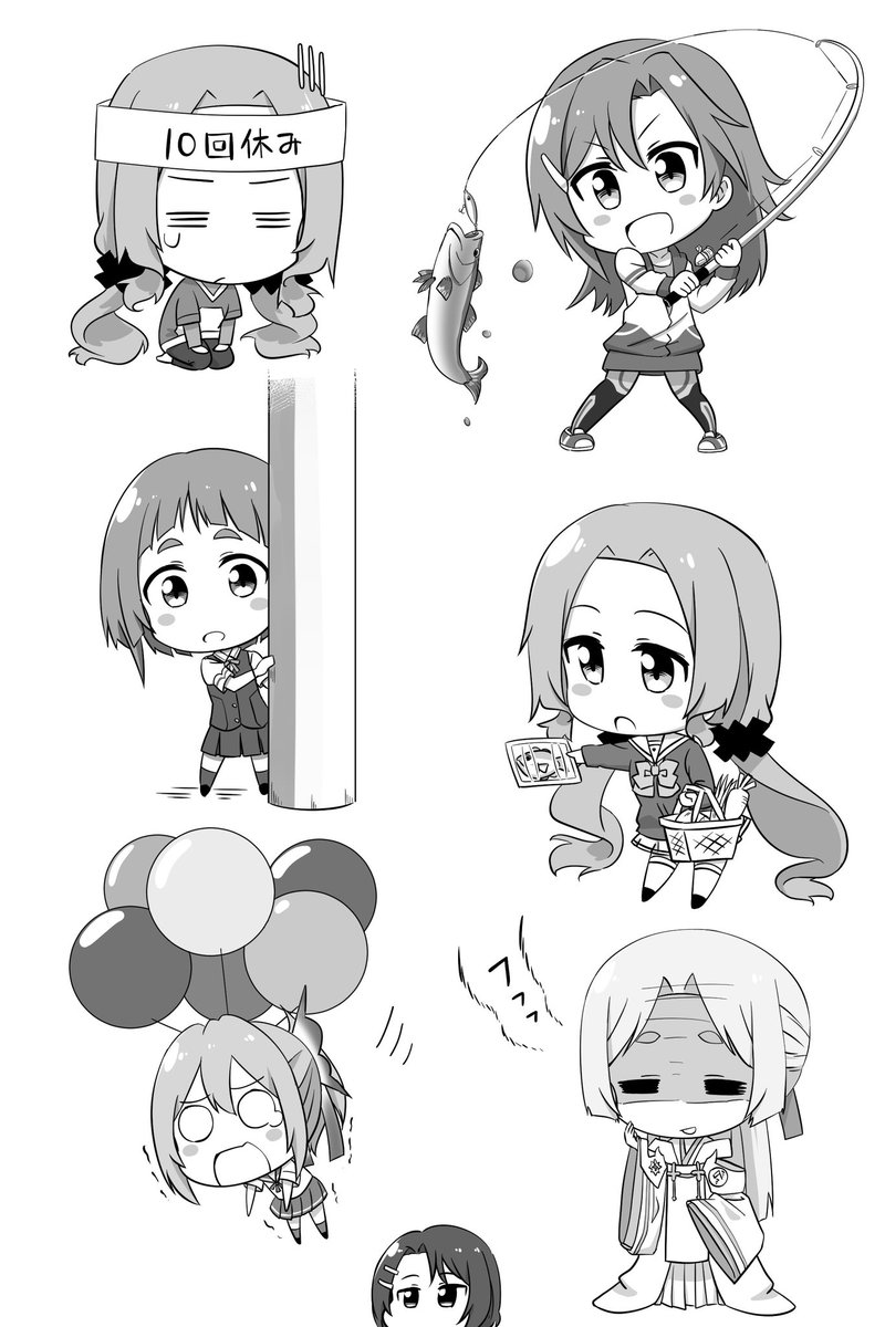 #みんなでデフォルメ絵をあげて幸せな気分になろう