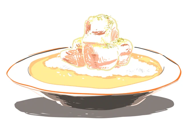   肉塊カレーですわ… 