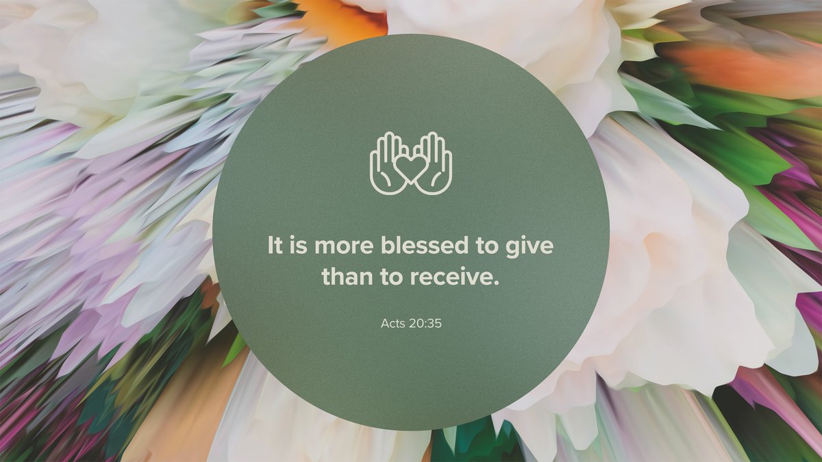 Generosity is a virtue that involves a willingness to give, share, and help others without expecting anything in return. It is an act of selflessness that can impact the giver and recipient of their generosity. To learn more about ways to give, go to  pathwaychurch.com/giving#waystog…