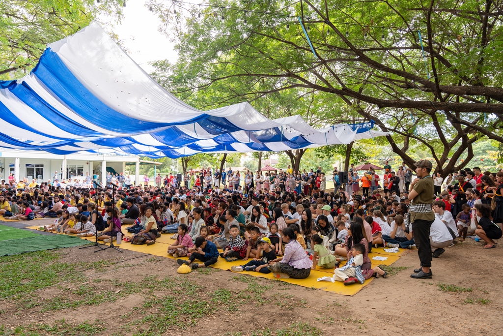 vislaos's tweet photo. 🌍 What an incredible celebration of #diversity at the VIS #OneWorldDay event yesterday! 🎉 Led by our VIS Parents & Friends, our school came together as One School and One World. A huge thanks to everyone involved in making this event a huge success! #InternationalDay #VISLao https://t.co/kNBmkNheMd