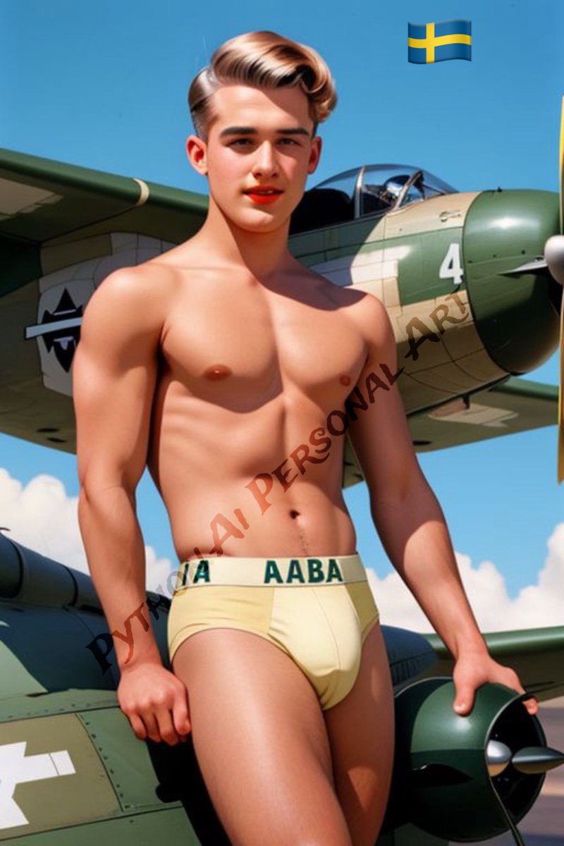 AsianHotBoyz69's tweet photo. A bomber pilot in World War 2, handsome & sexy guy.
#AiArtWork #NSFW #StableDiffusion #PythonAi #AiGay #AIイケメン部 #AiGayArt #GayAi #GayArtAi #AiGuy #AiGayGuy #GuyAi https://t.co/rovdHMmG8X
