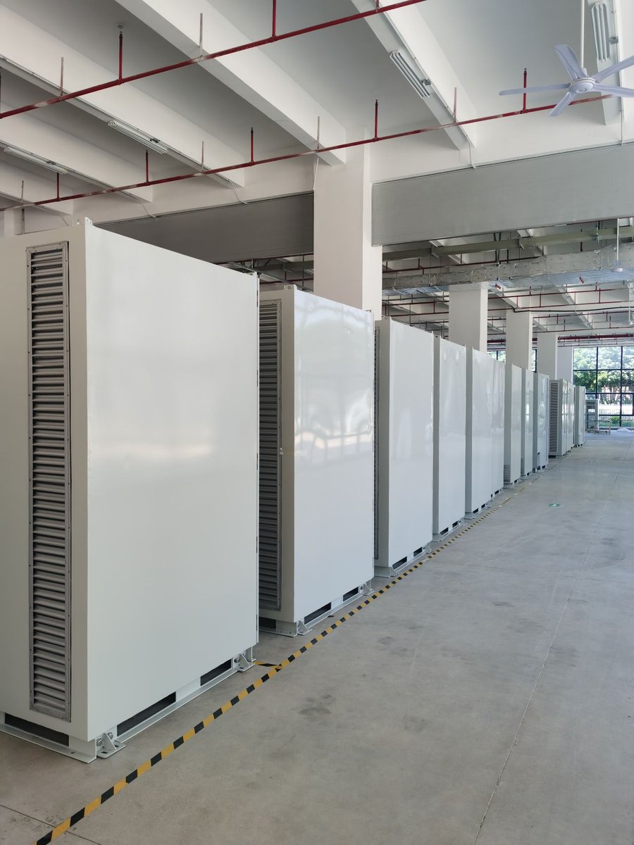 Linda84272965's tweet image. Share something in warehouse:
stacked battery module

#ESS
#rackmountedbattery
#LiFePO4lithiumbattery
#HighVoltageindustrialcommercialenergystoragesolutionsystem
#industrialcommercialenergystoragesolutionsyste
#commercialenergystoragesolutionsyste
#EnergyStorageContainer
#BESS