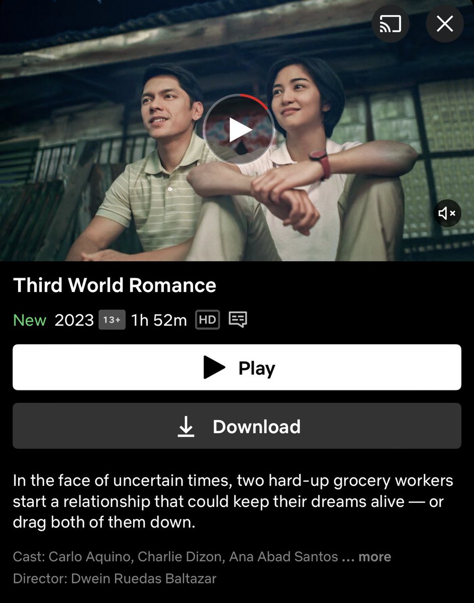 denielemein's tweet photo. third world romance (2023) is out on netflix now! https://t.co/yTW1L1hhjw