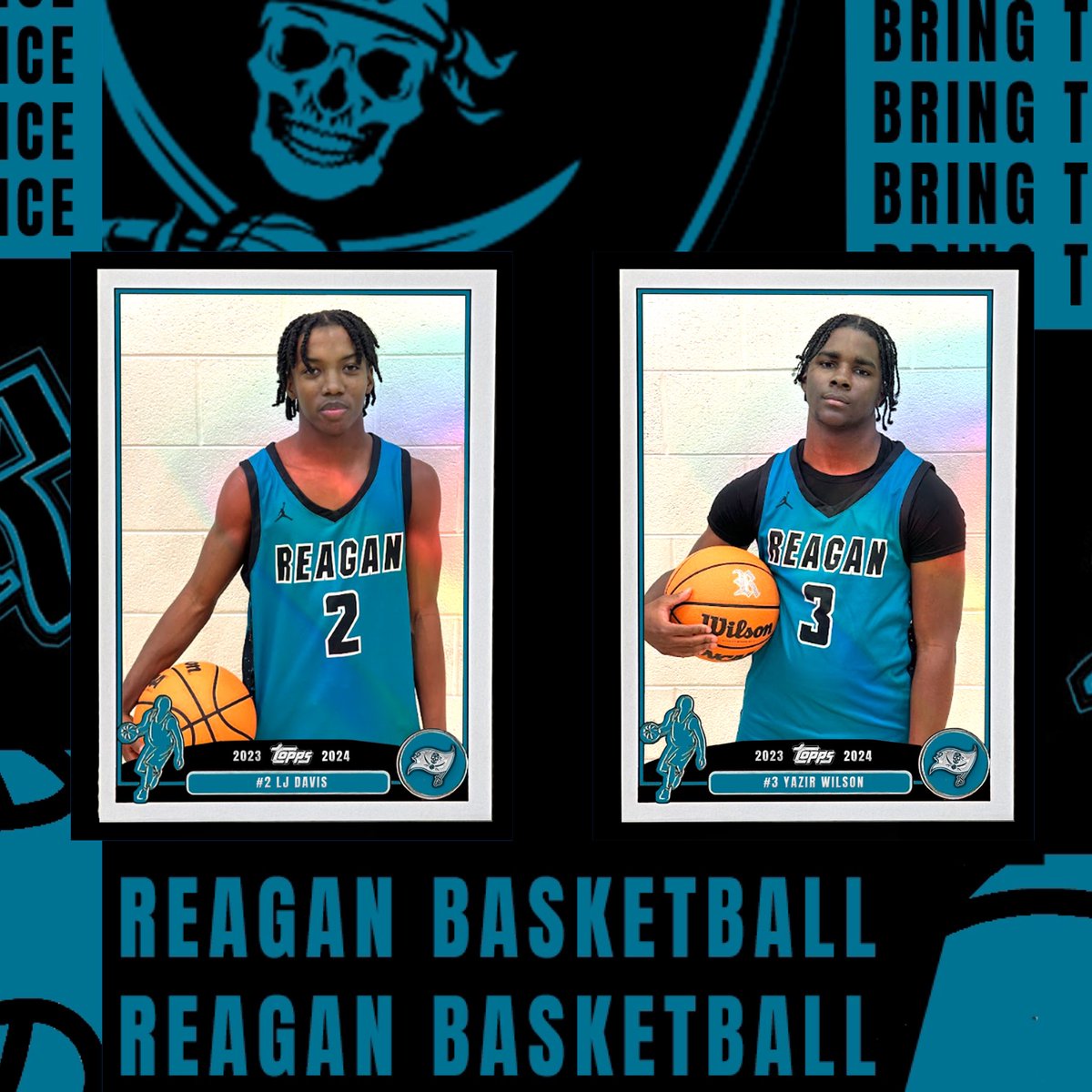 ReaganMBB's tweet photo. Here is your 2023-2024 Varsity Roster!
#0 KJ Ford @_kjford0
#1 Isaiah Rogers 
#2 LJ Davis @_ljdavis10 
#3 Yazir Wilson @ayo_yazzz 
#4 Carter Powell @CarterPowell06 
#5 Darius France @showtimedarius_ 
#10 Adam Horobey @AdamHorobey 
#11 Jayden McCrae
@mccraejayden1 https://t.co/SawiLmvOHK