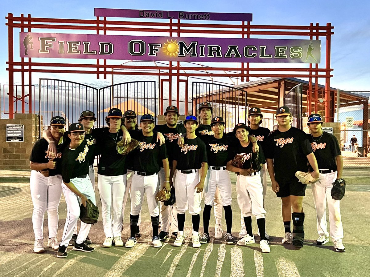 El Paso High Baseball tweet media