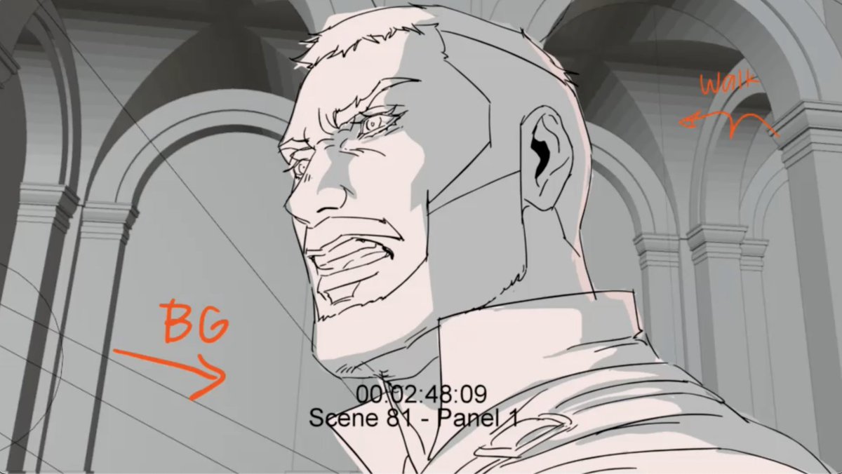 a few more #CastlevaniaNocturne episode 8 boards! I notice I board Richter either according to character design or lil gremlin face 😆