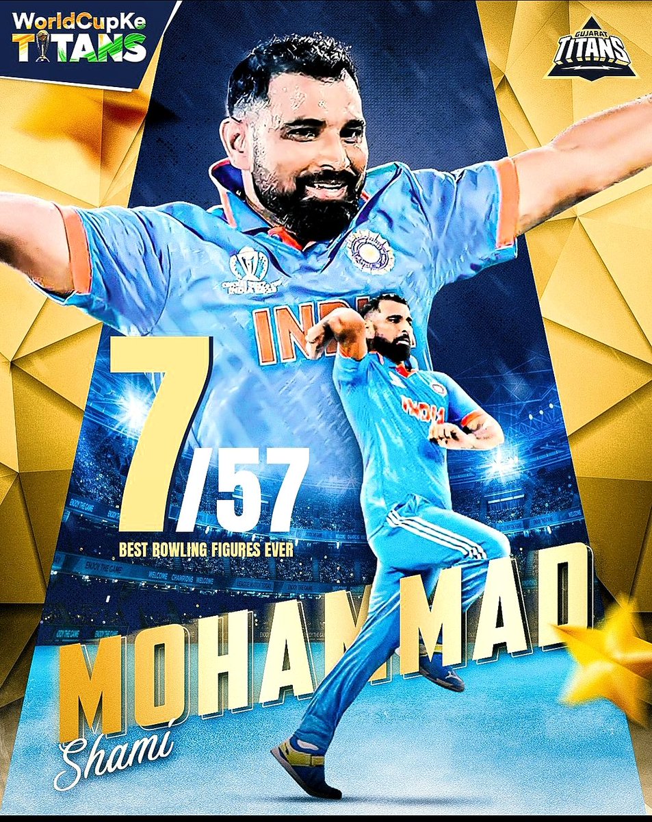 smart_vk143's tweet photo. #WorldCup2023 #mahommadsami #sami  #7Wickets https://t.co/di4THMuON7