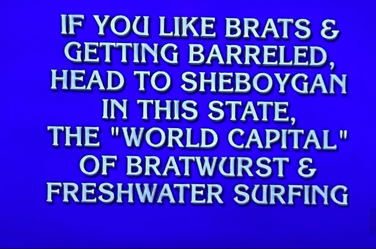 mjvan's tweet image. Seen on Celeberty JEOPARDY tonight.