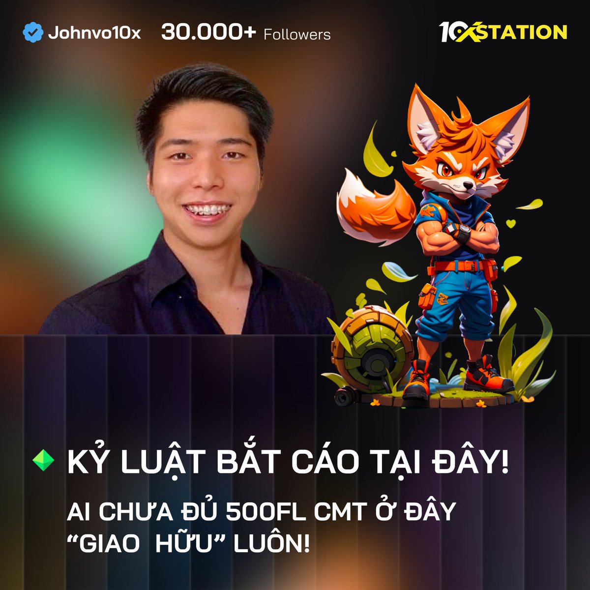 Chào ae kỉ luật săn cáo kỉ luật

Hôm nay dùng thử Al tạo ra thử vài chục tấm " cáo kỉ luật " Al mất tầm vài phút

Phải công nhận Al giúp ích rất nhiều nếu ae biết tận dụng làm content viết, video, hình ảnh 

Ae cmt theo cú pháp 2 cmt bên dưới để săn  "