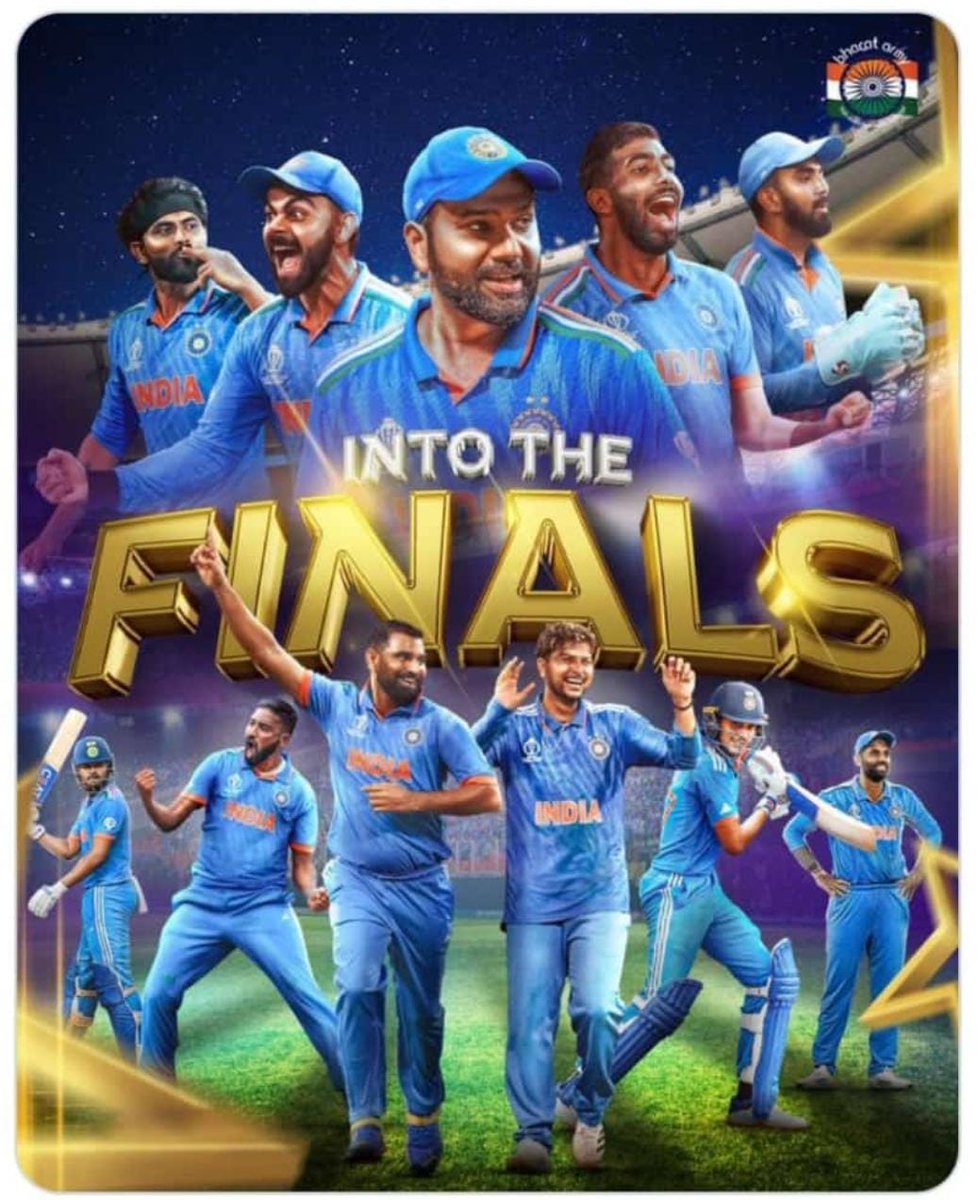 Techhub_su's tweet photo. Congratulations to Team India on their stellar performance, securing a spot in the World Cup final! 🏏🇮🇳 #TeamIndia #WorldCup2023 #CricketFever https://t.co/CzP9985cHa