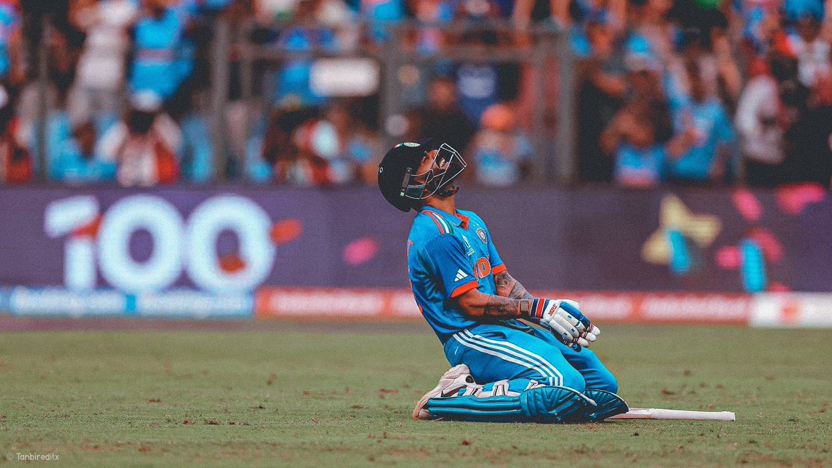 mufaddal_vohra's tweet photo. Most runs in ICC knockouts:

Virat Kohli - 800*.
Ricky Ponting - 731.
Rohit Sharma - 667*.
Sachin Tendulkar - 657.

- The greatest ever of this field...!!! 🐐 https://t.co/HmHXm0rS5O