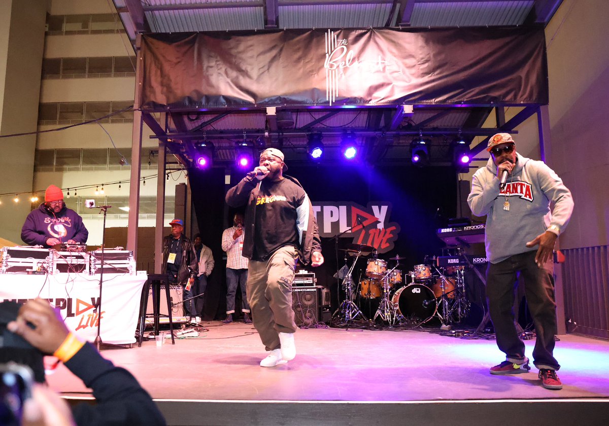 Nextplay_LIVE's tweet photo. Our Nextplay LIVE event wouldn’t be complete without our legendary Hip Hop DJs,  The Awesome 2 aka Teddy Tedd  &amp; Special K.  The Awesome 2 curated the music vibes throughout the event. https://t.co/90bqldpX7j