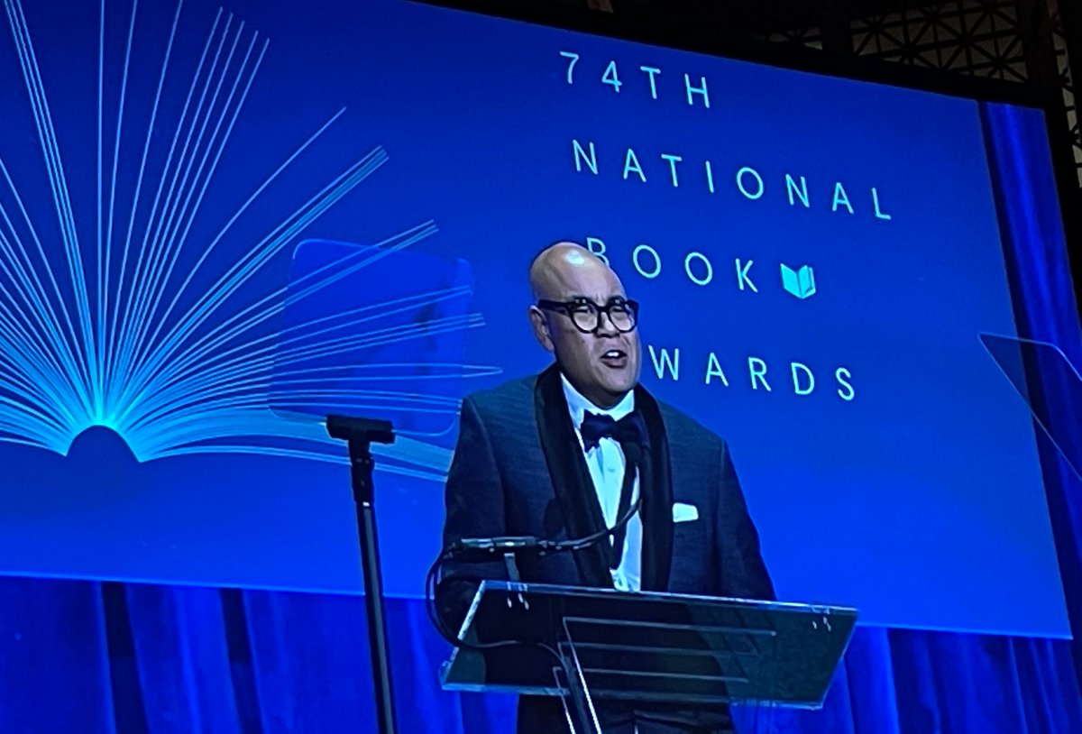 'A First Time for Everything' author Dan Santat accepts the National Book Award for Young People’s Literature and congratulates the category finalists, who he says 'demonstrate that a wide variety of stories can be worthy of high praise.' #NBAwards