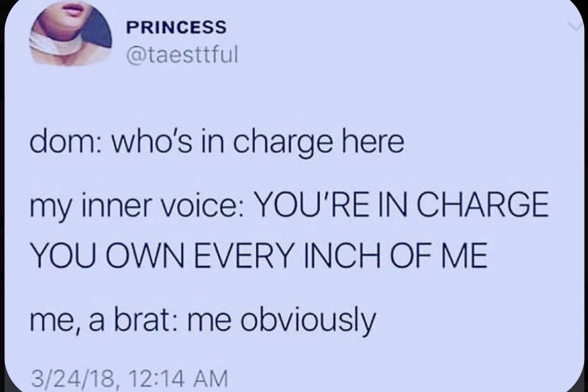 UsemePlease57's tweet photo. :3

#daddy #brat #ddlg #dom #sub #oldermen #daddyissues #agegap #ageplay #littlegirl #whore #noncon #rapekink #traumakink #sizekink #hardkinks #softkinks https://t.co/kL4Ssmr4JS