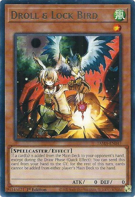 hzach8's tweet photo. @MBTYuGiOh There a bunch of nonsense rulings that you just have to accept, like why can you danger under droll. The answer is because Konami said so https://t.co/jfoQMugvAA