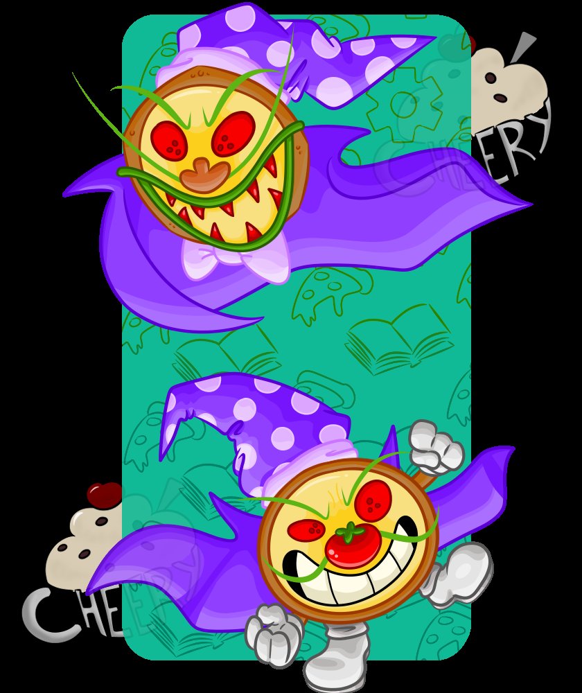 CheeryClock's tweet image. So who wears it better?
#pizzatower