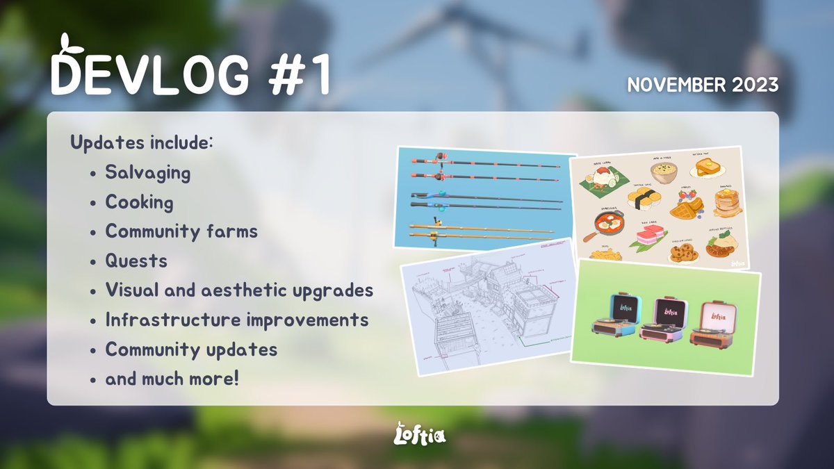 We’re so excited to present Loftia’s FIRST devlog!! 🎉🥳

Since our Kickstarter, we’ve been busy developing many game and infrastructure features - all of which you can read in our new update! 

So grab a cozy beverage and come see what’s new 💫

#gamedev #indiegame #cozymmo