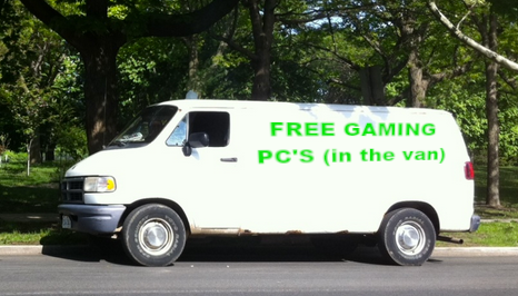 GamingEmpower's tweet photo. They got me twice this week. @WeirderDuck28 @ZPostygaming

#freepc #FreegamingPC #creepyvan https://t.co/dYI5AWbtim