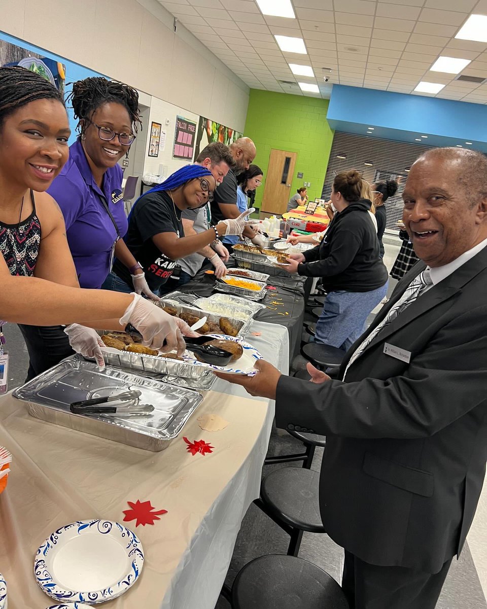 An amazing day of giving to those who pour into our kiddos each day. Spuds-Giving Staff Luncheon in the books.