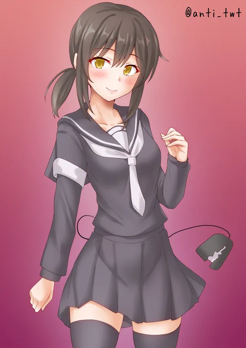 正統派主人公 吹雪ちゃん #艦これ版深夜の真剣お絵描き60分一本勝負 #艦これ版真剣お絵描き60分一本勝負_20231115