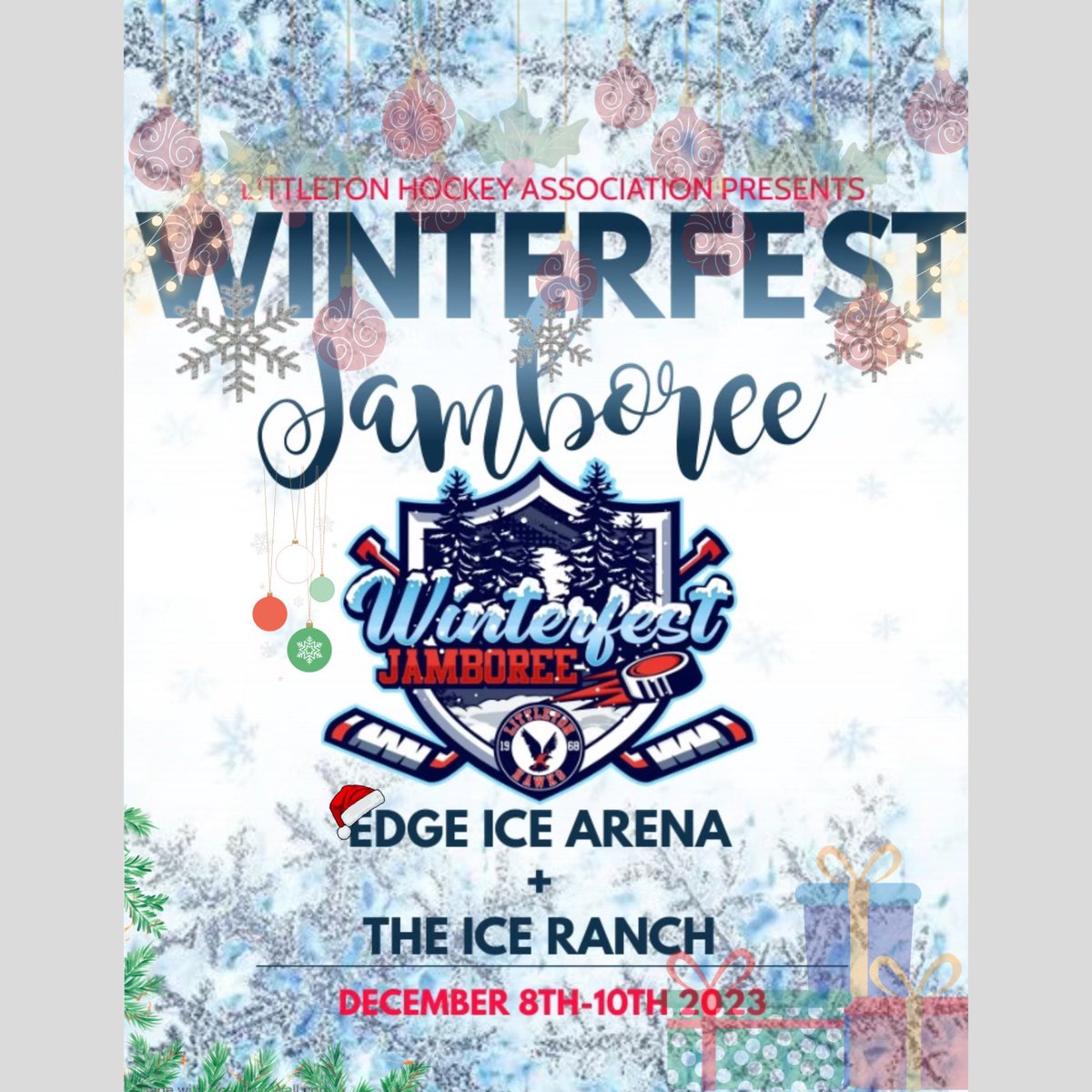 Our amazing annual 8U Winterfest Jamboree is less than a month away! We have very limited space remaining.

Head to the link in our bio or littletonhockey.com/program/8u-win… to get registered.
