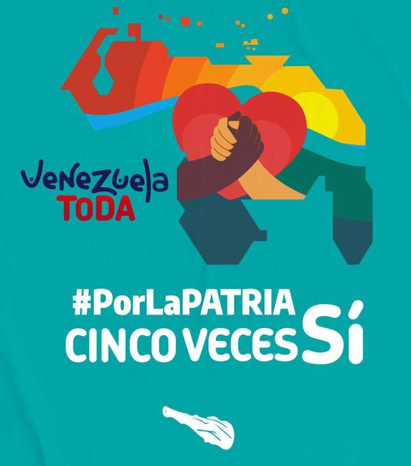 "Bienaventurados los cometieron la insolencia de amar a su tierra, y por ella se jugaron la vida"

Eduardo Galeano

#PorLaPatriaCincoVecesSí
#DefiendeElEsequibo

<a href="/dcabellor/">Diosdado Cabello R</a>