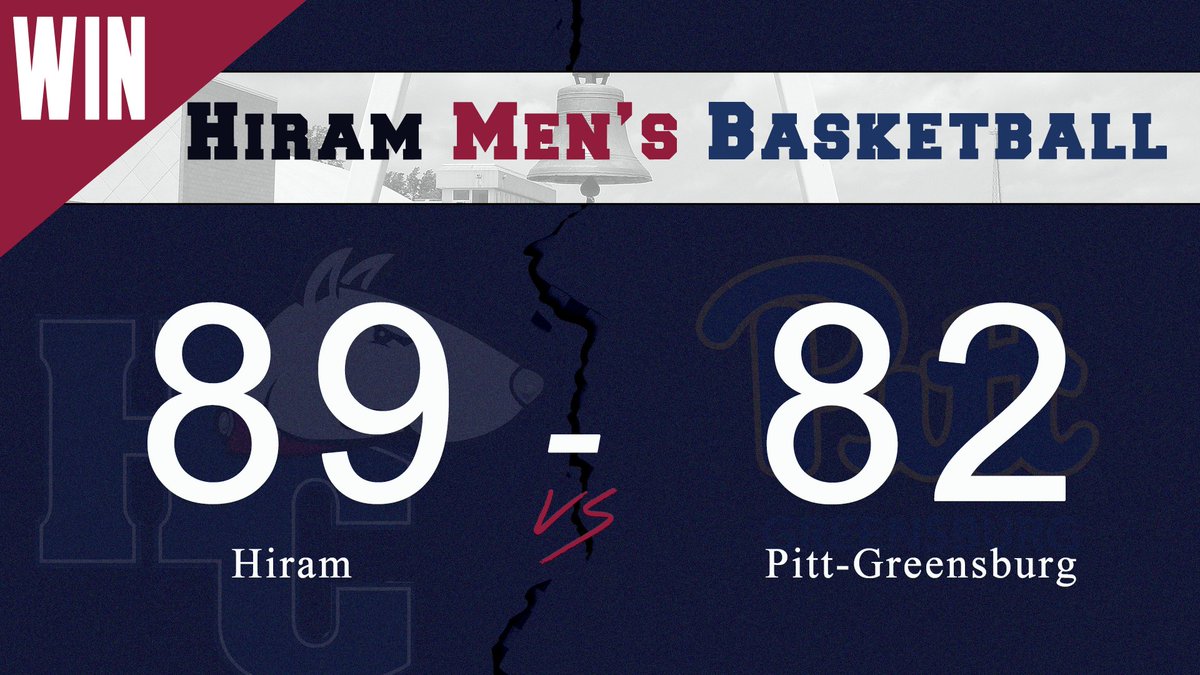 Hiram College Athletics (@hiram_athletics) on Twitter photo A HUGE comeback for <a href="/HiramMBB/">Hiram Menās Basketball</a> tonight, as the Terriers erase a 19-point deficit and outscore their opposition by 23 points in the second half alone.
šStat leaders:
Points: Manuel Devora Violan (25) & Trent Jakacki (24)
Assists: Ivan Yang (4)
Rebounds: Ivan Yang (20!) A HUGE comeback for <a href="/HiramMBB/">Hiram Menās Basketball</a> tonight, as the Terriers erase a 19-point deficit and outscore their opposition by 23 points in the second half alone.
šStat leaders:
Points: Manuel Devora Violan (25) & Trent Jakacki (24)
Assists: Ivan Yang (4)
Rebounds: Ivan Yang (20!)