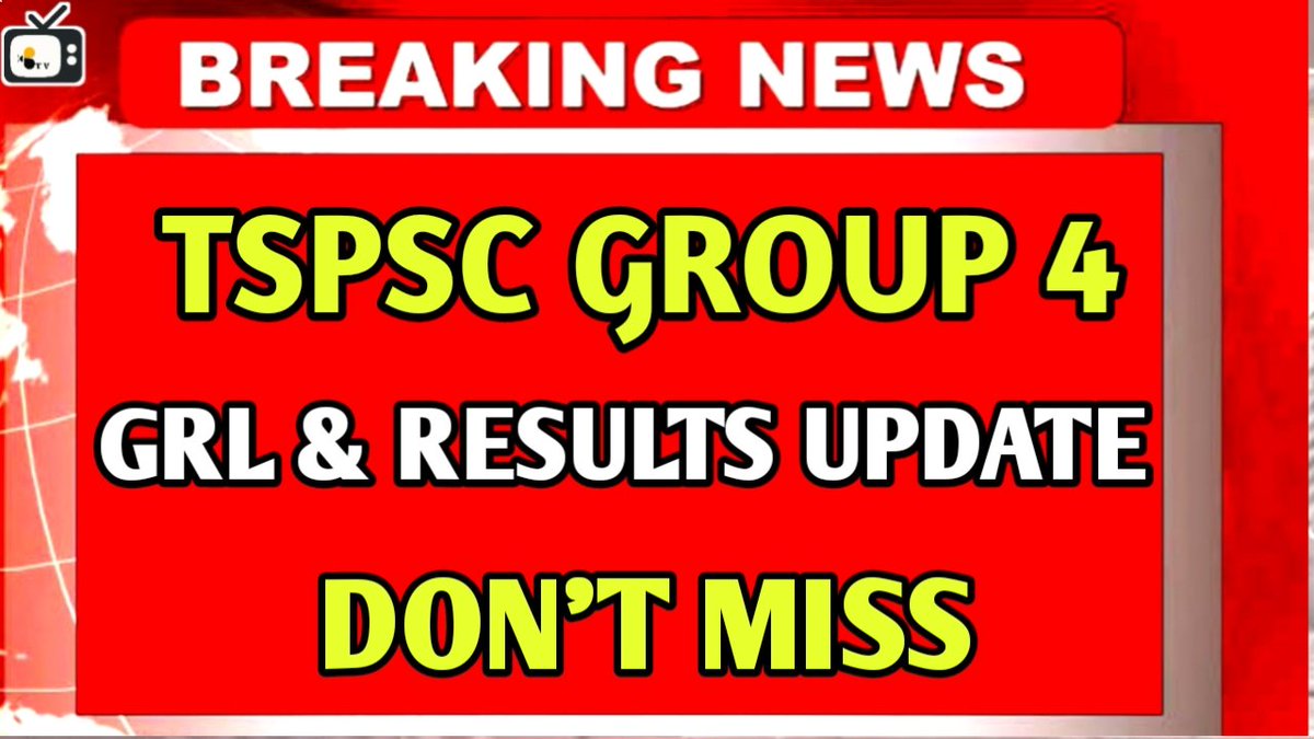 bhuwantv's tweet photo. Tspsc group 4 results and grl update #tspscgroup4 #group4results #group4 #tspsc https://t.co/nJr3ziOqUS https://t.co/QGQSXaYCHx