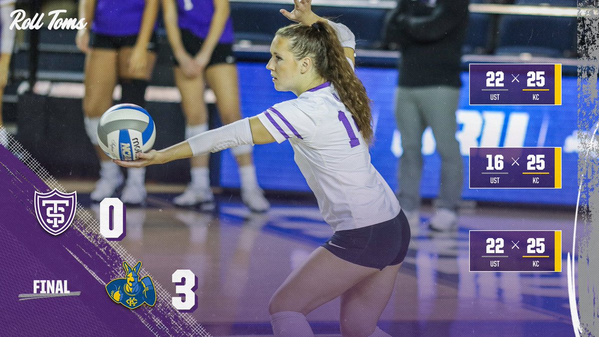Tommievball's tweet image. Tommies battled All. Night. Long. 

#RollToms | #SummitVB