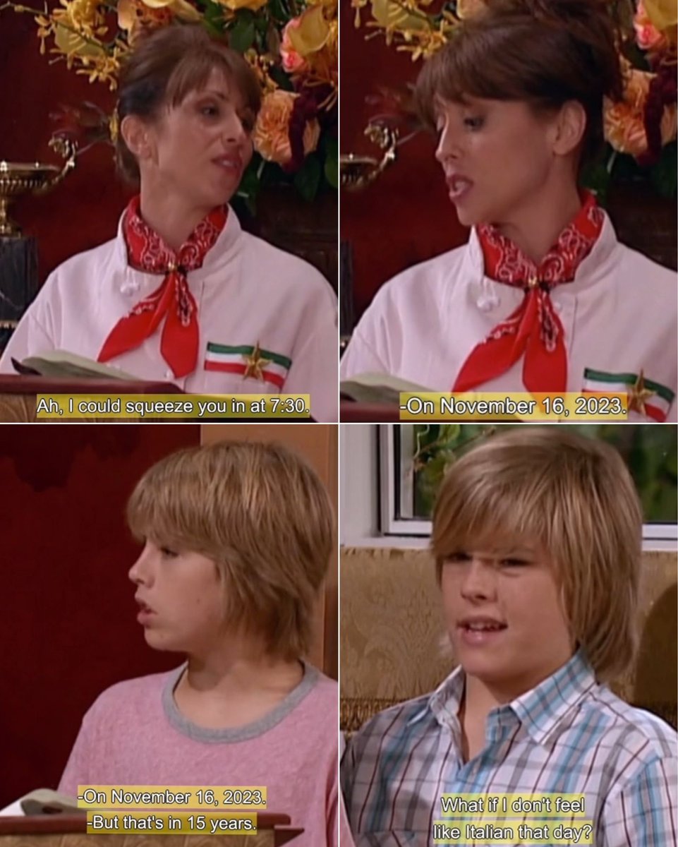 Zack and Cody can finally dine at the 'best restaurant in all of Italy' after making a reservation 15 years ago.