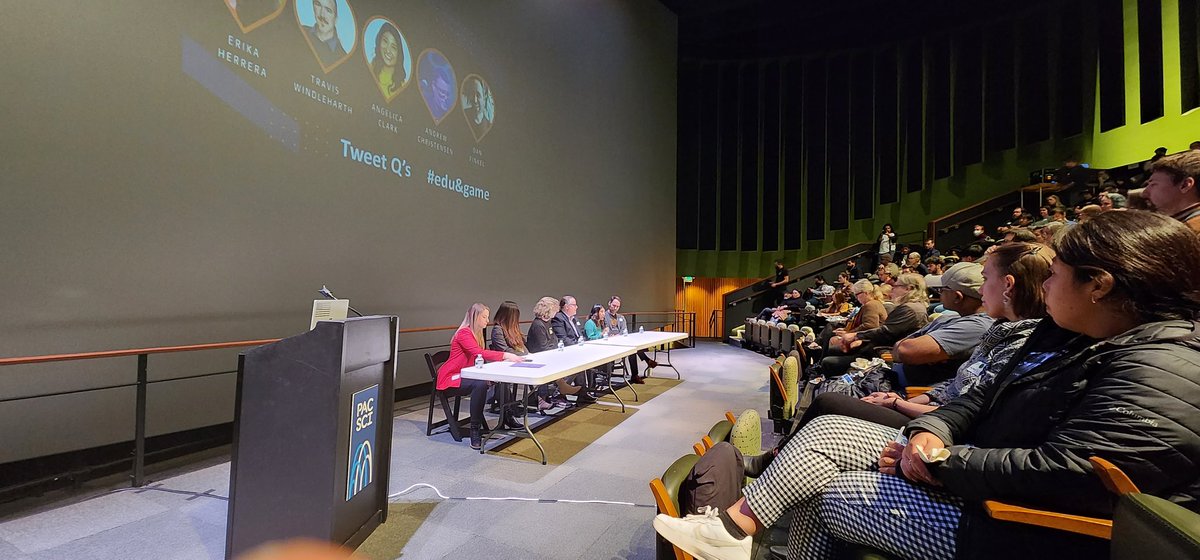 markdeloura's tweet photo. Huge turnout for the @SeattleIndies / @EdTechSeattle Games and Education Collier at @PacSci! We're taking over the science museum Seattle, hope you don't mind 😁 #edu&amp;game https://t.co/XWxIihjzXr