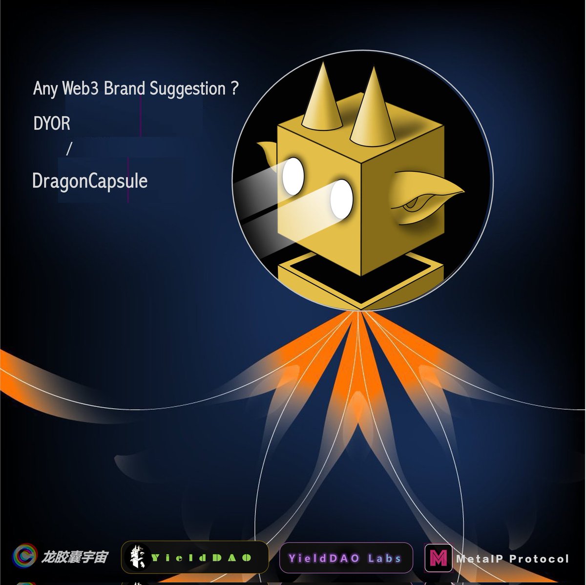 MetaLi141319's tweet image. We are building the Web3 IP Brand infrastructure and working silently on it,  to the future, and building together👽✊🤖
#intellectualproperty #MetaIP #Dragoncapsule #YieldDAO