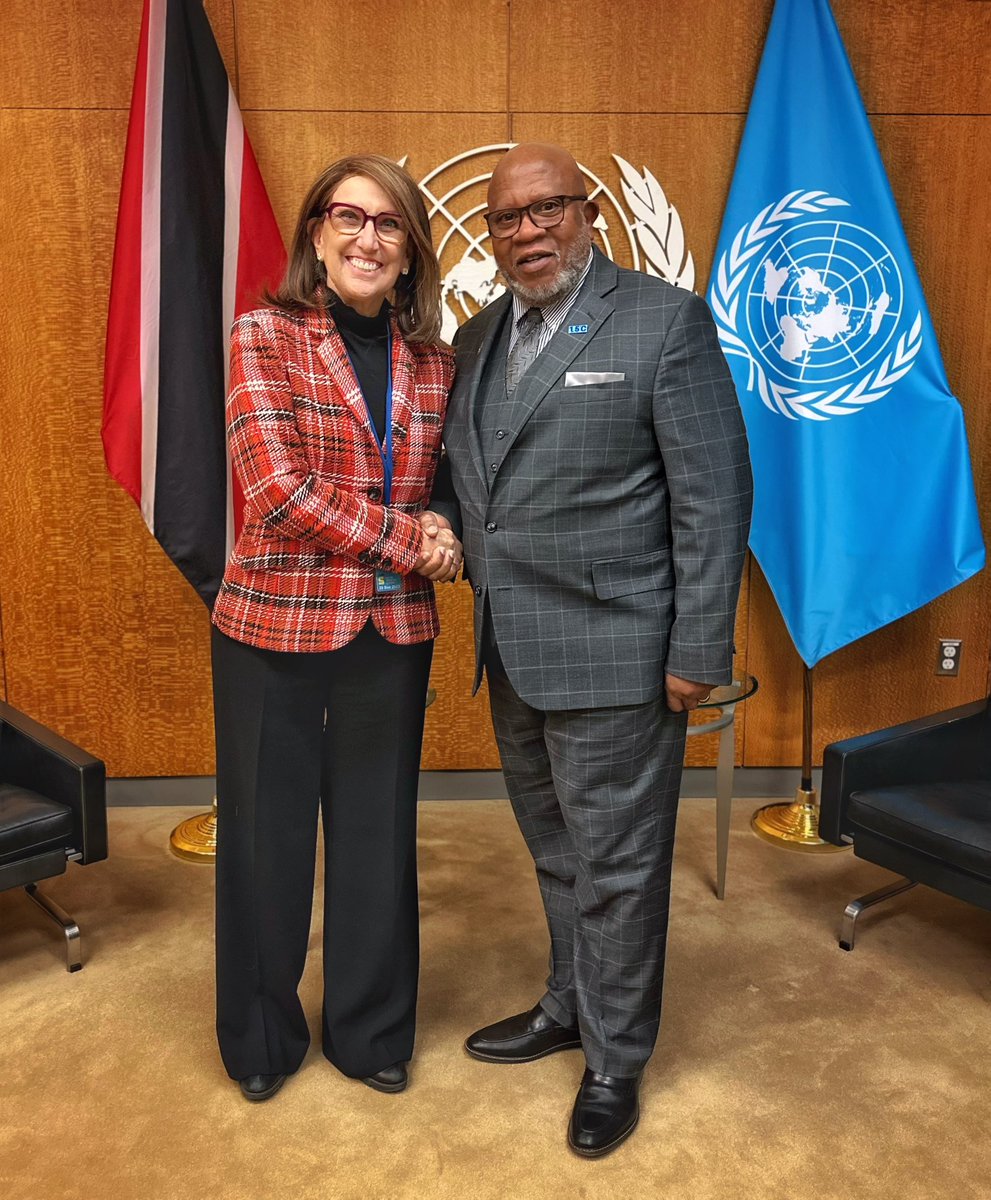 Fruitful exchange today with @RGrynspan, @UNCTAD Secretary-General. Discussed #UNGA78 priorities, including issues concerning LDCs, LLDCs and SIDS; international economic situation and growth trends, as well as UNCTAD's upcoming initiatives.