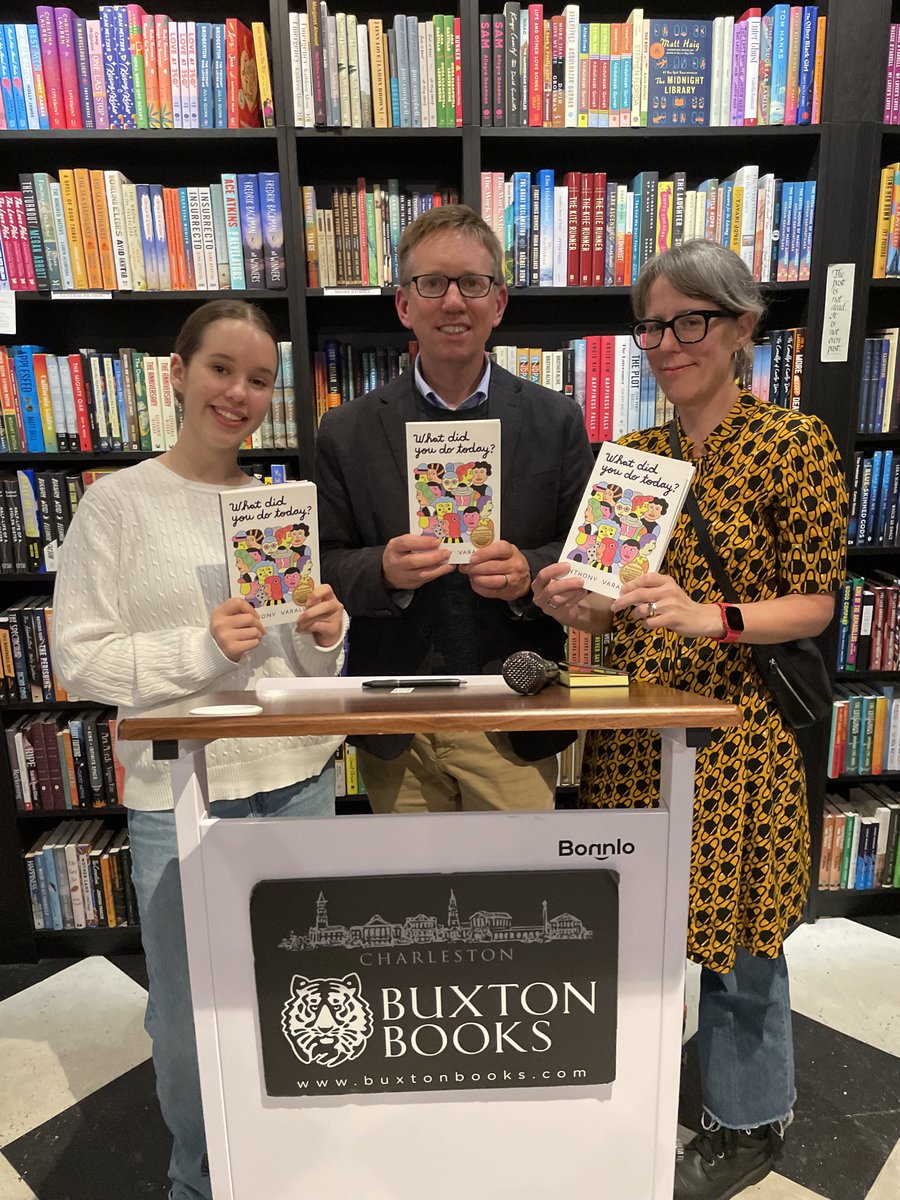 Many thanks to Buxton Books for hosting my book release event tonight! So glad my book is out now from ⁦<a href="/UNTPress/">UNT Press</a>⁩.