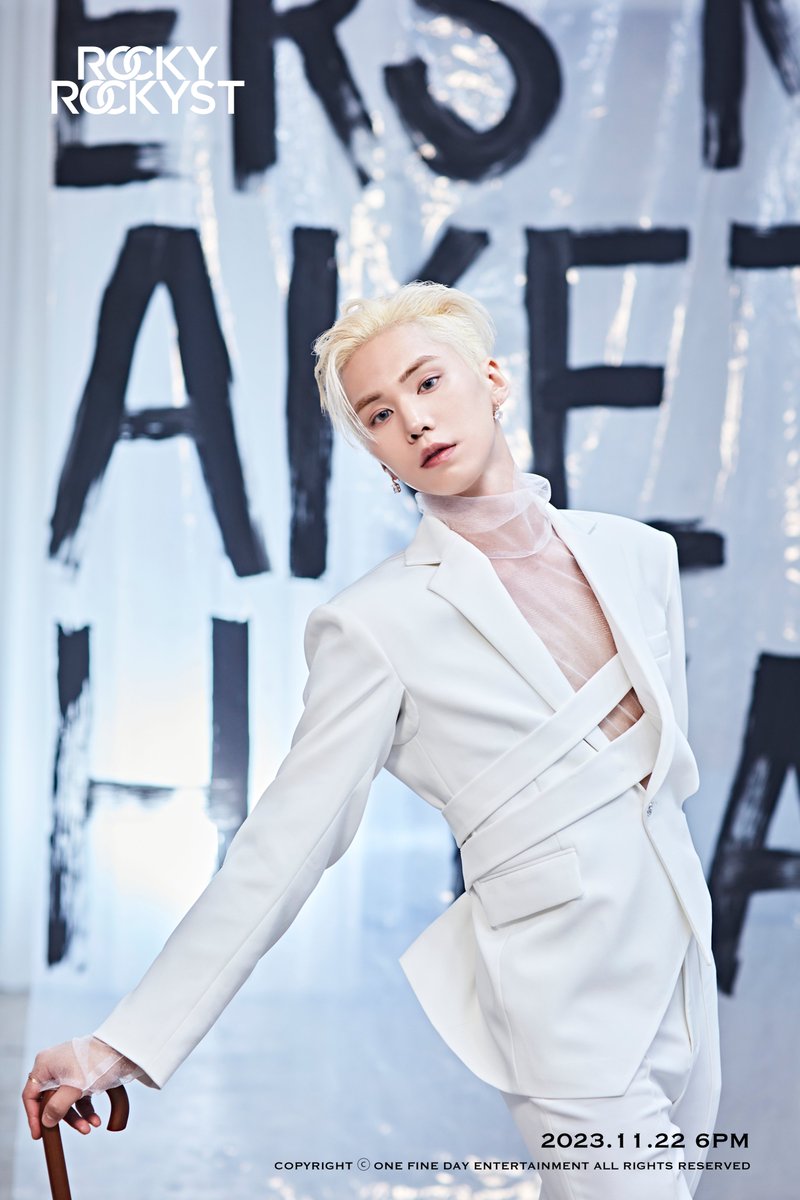 wonijin_ent's tweet photo. ROCKY(라키) THE 1st MINI ALBUM

[ROCKYST] LUCKY ROCKY 
CONCEPT PHOTO TEASER [WHITE VER.] 

2023.11.22 6PM (KST) RELEASE

#ROCKY #라키
#ROCKYST
#LuckyRocky 
@p_rockyent https://t.co/7EH9vDvL9D